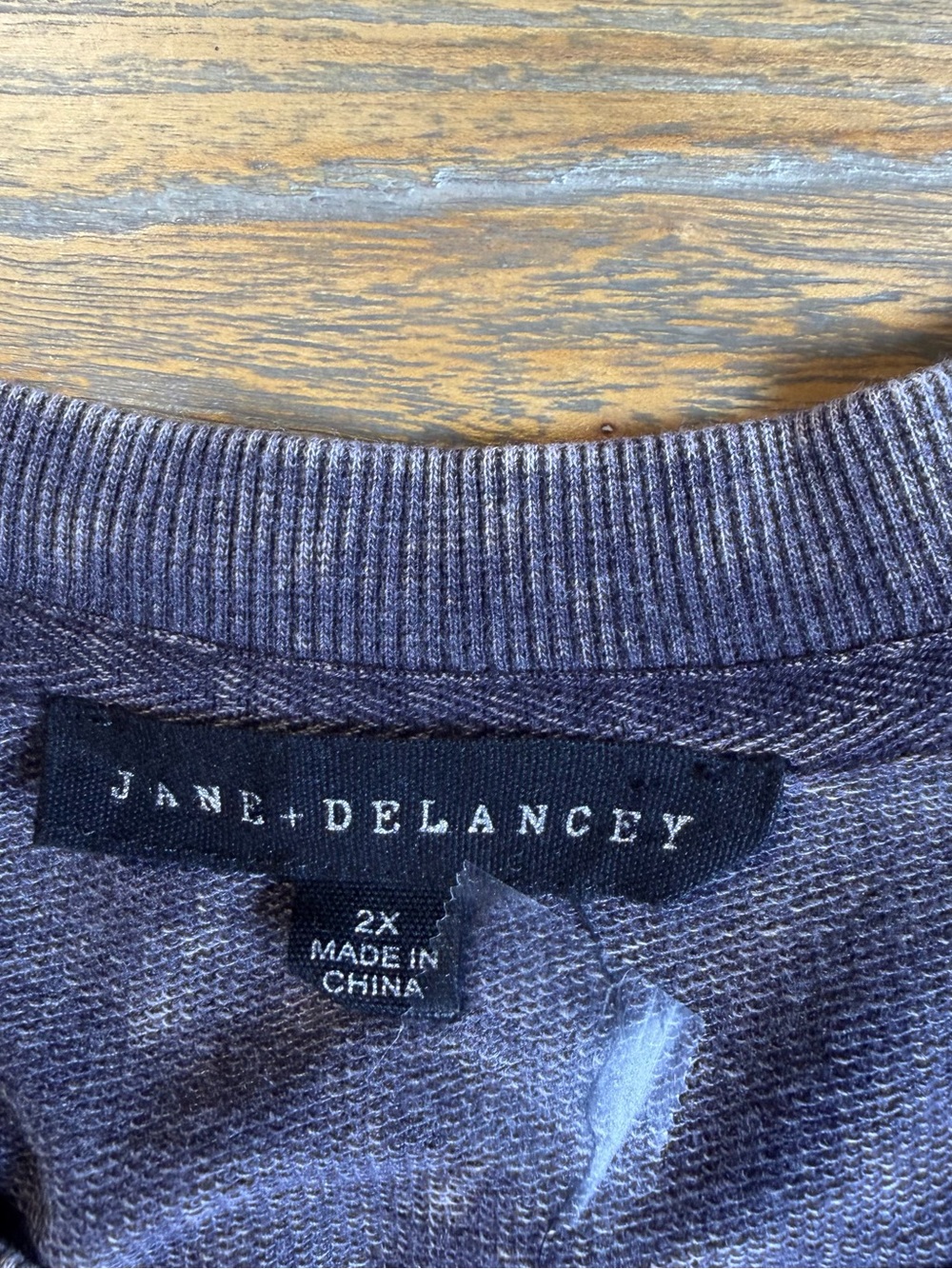 Jane & Delancey Gray Mineral Wash Sweatshirt with Embroidered Western Motifs - Picture 5 of 14
